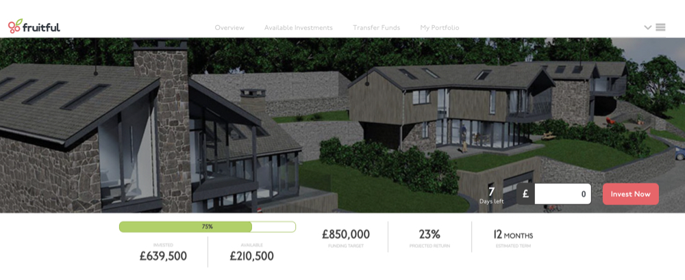 Crowd funding platform for property developments what we did