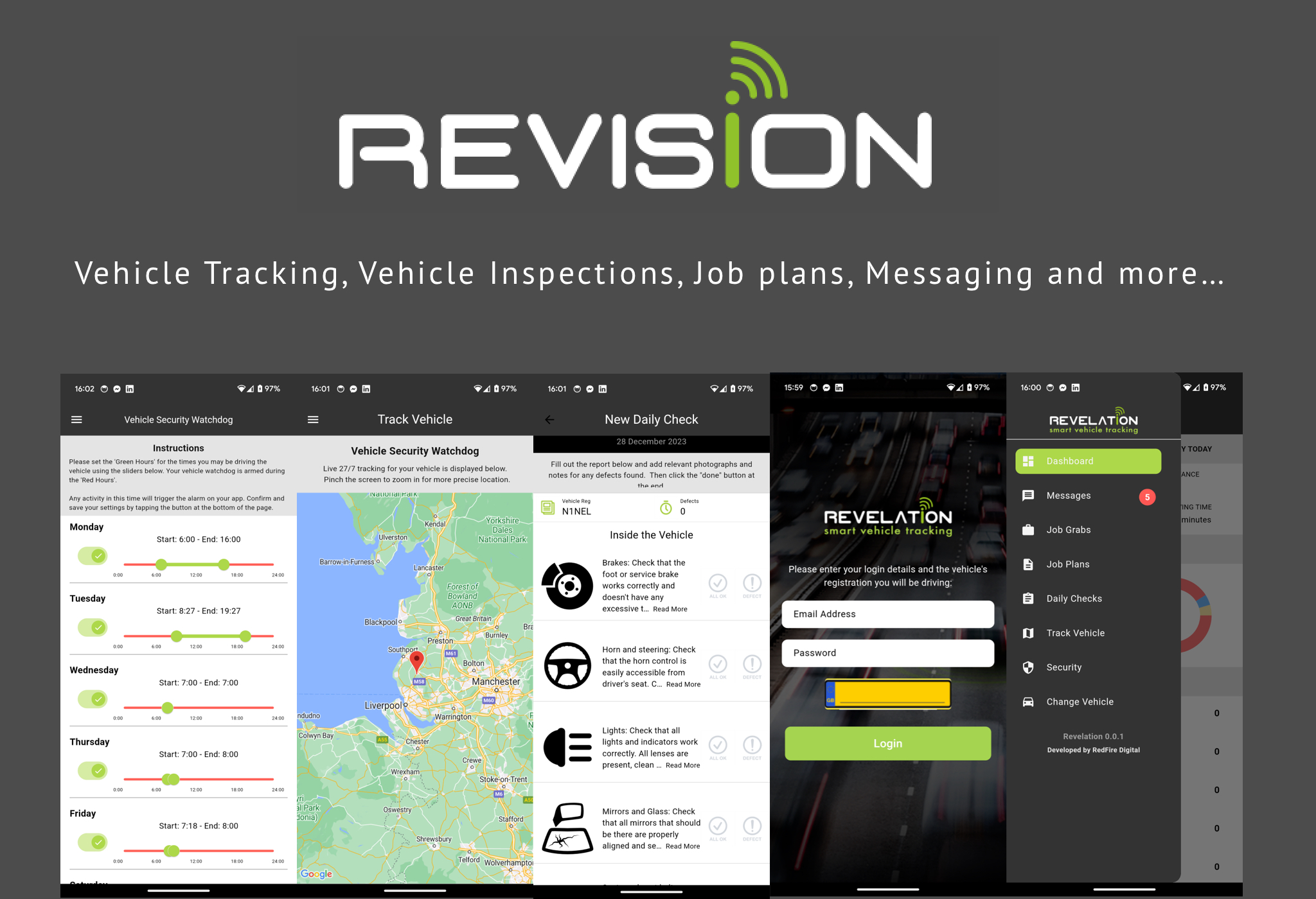 Fleet Management App - Road Safety Systems